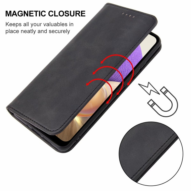 For Samsung Galaxy A32 4G / A32 Lite Magnetic Closure Leather Phone Case