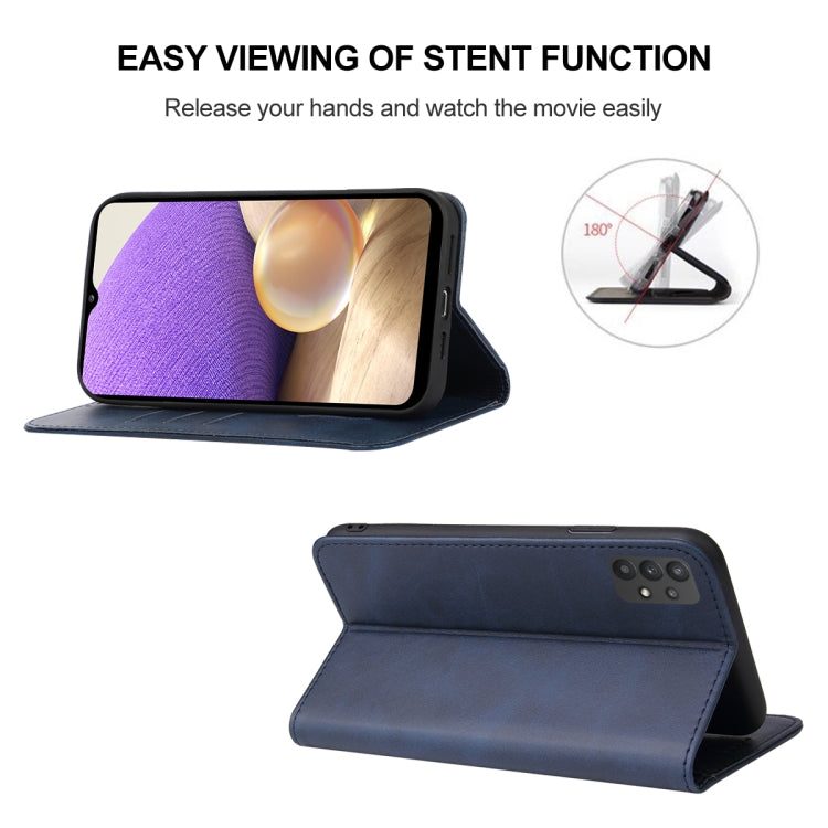 For Samsung Galaxy A32 4G / A32 Lite Magnetic Closure Leather Phone Case
