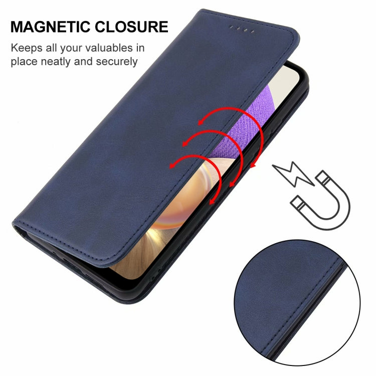 For Samsung Galaxy A32 4G / A32 Lite Magnetic Closure Leather Phone Case