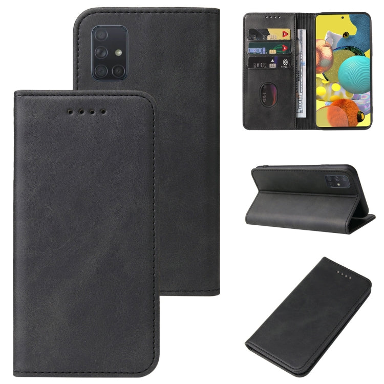 For Samsung Galaxy A51 5G Magnetic Closure Leather Phone Case