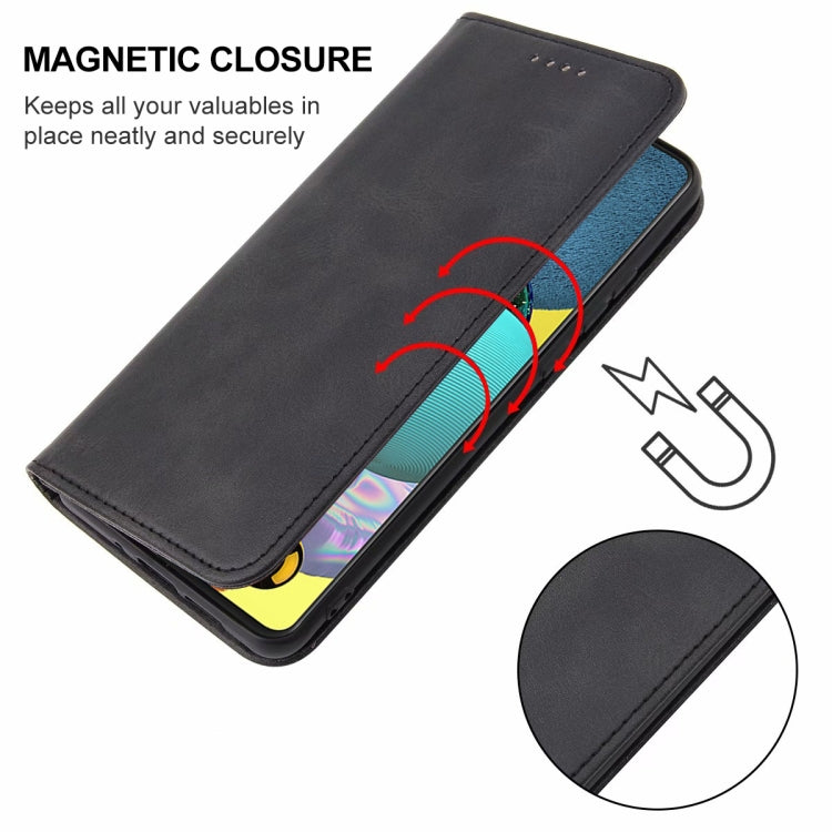For Samsung Galaxy A51 5G Magnetic Closure Leather Phone Case