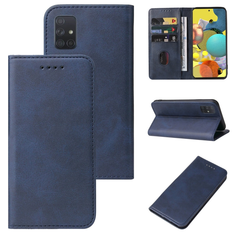 For Samsung Galaxy A51 5G Magnetic Closure Leather Phone Case
