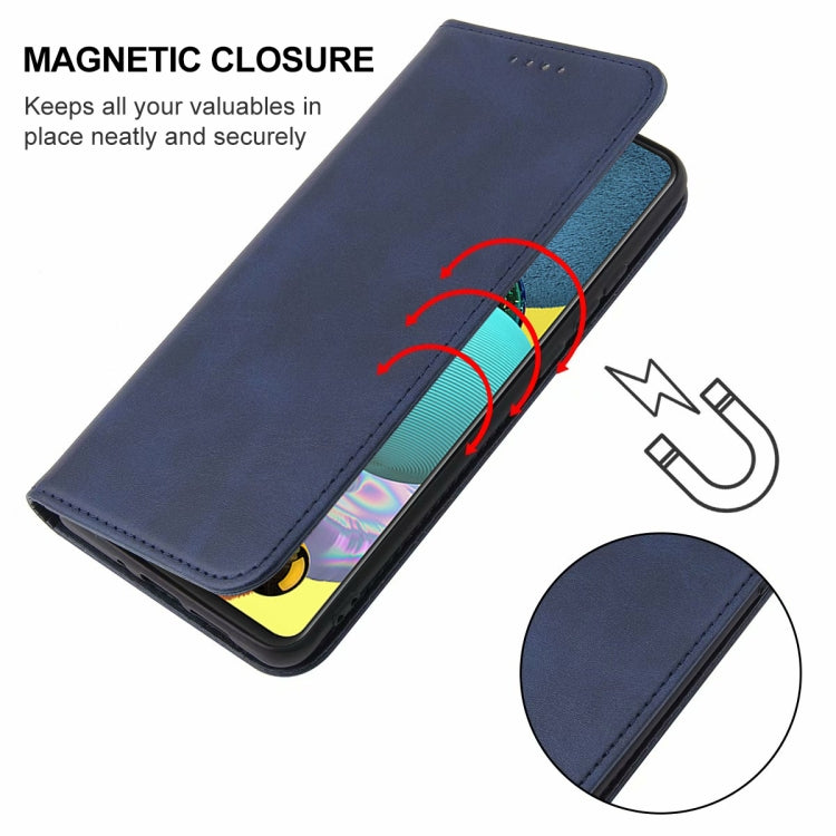 For Samsung Galaxy A51 5G Magnetic Closure Leather Phone Case
