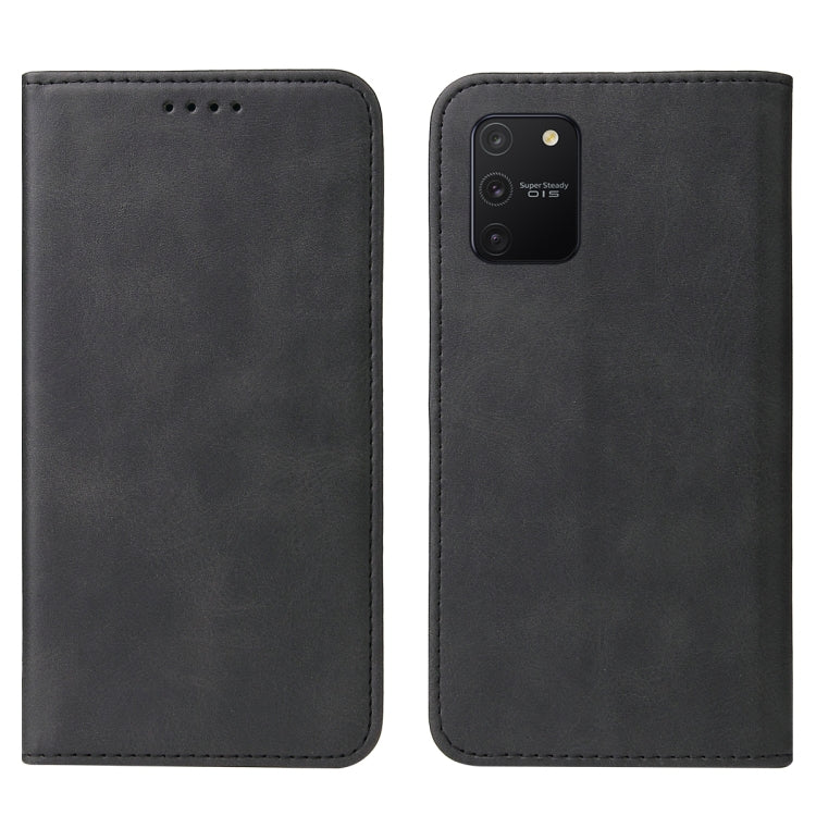 For Samsung Galaxy S10 Lite / A91 / M80s Magnetic Closure Leather Phone Case