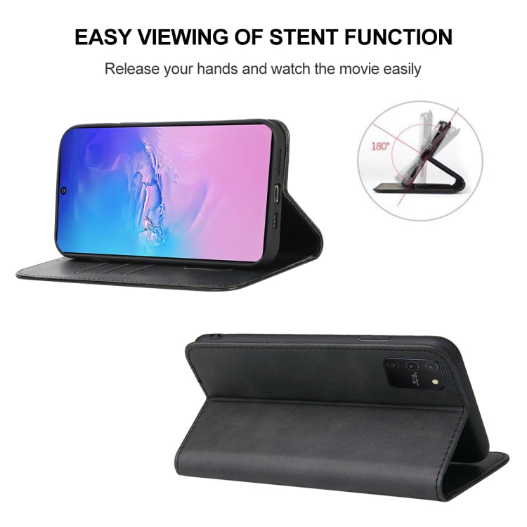 For Samsung Galaxy S10 Lite / A91 / M80s Magnetic Closure Leather Phone Case