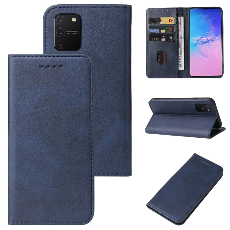 For Samsung Galaxy S10 Lite / A91 / M80s Magnetic Closure Leather Phone Case