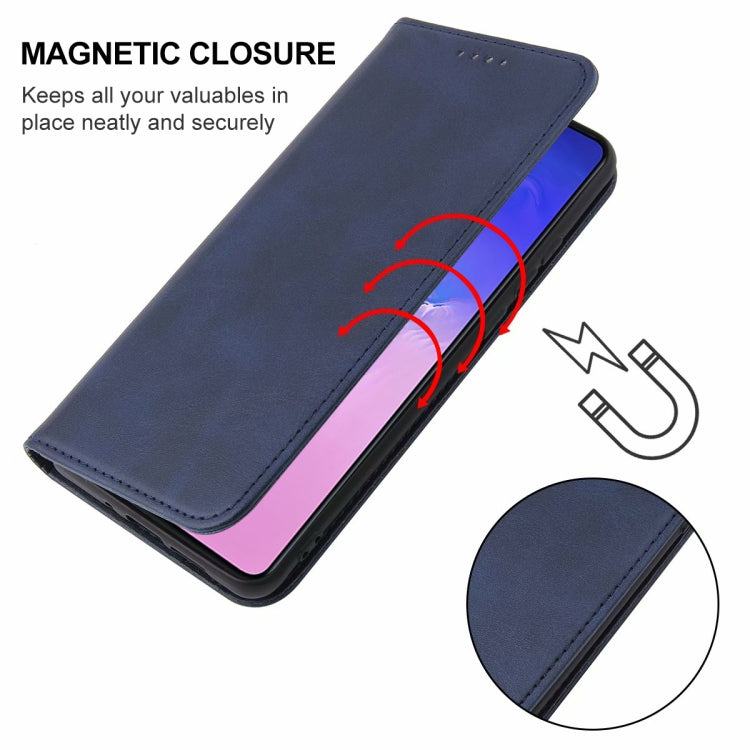For Samsung Galaxy S10 Lite / A91 / M80s Magnetic Closure Leather Phone Case