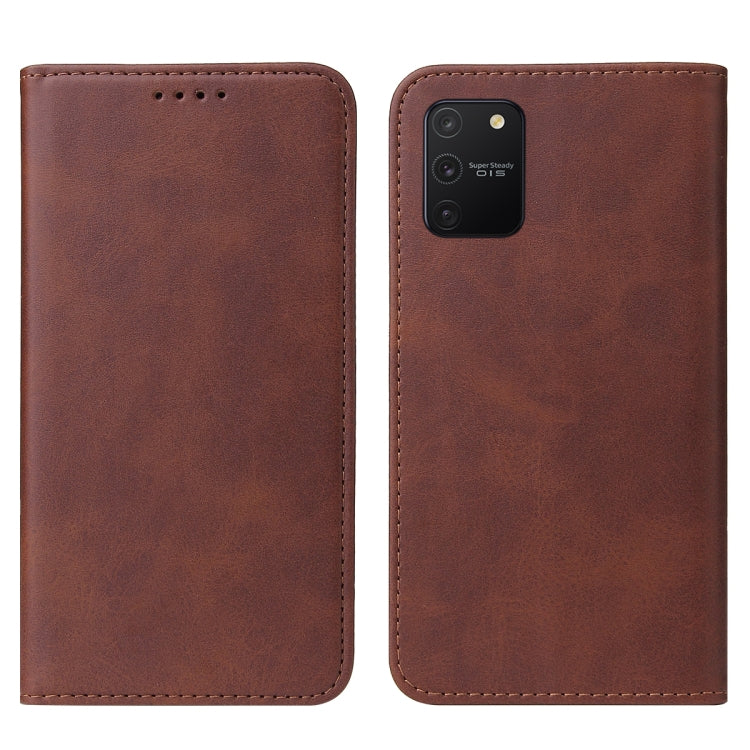 For Samsung Galaxy S10 Lite / A91 / M80s Magnetic Closure Leather Phone Case