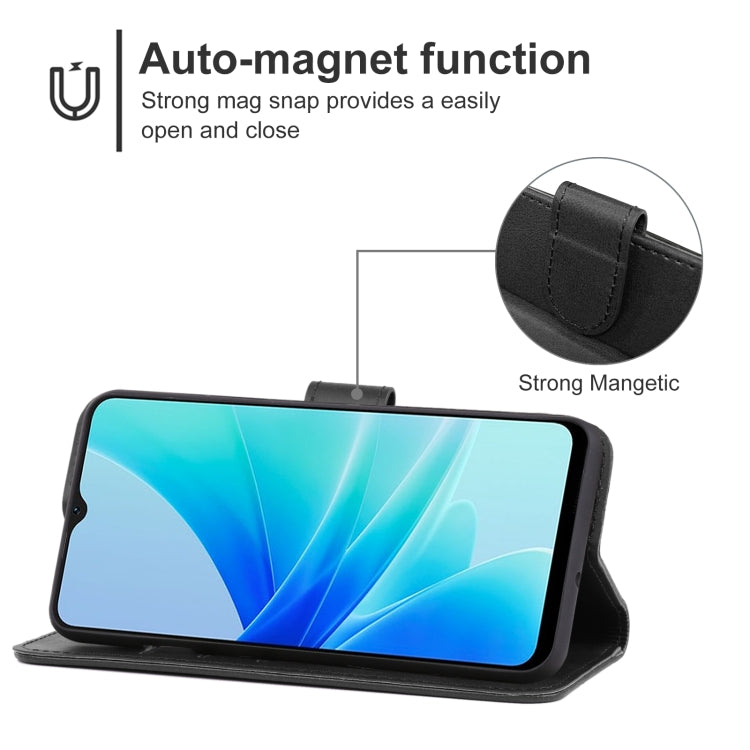 For OPPO A57e Leather Phone Case