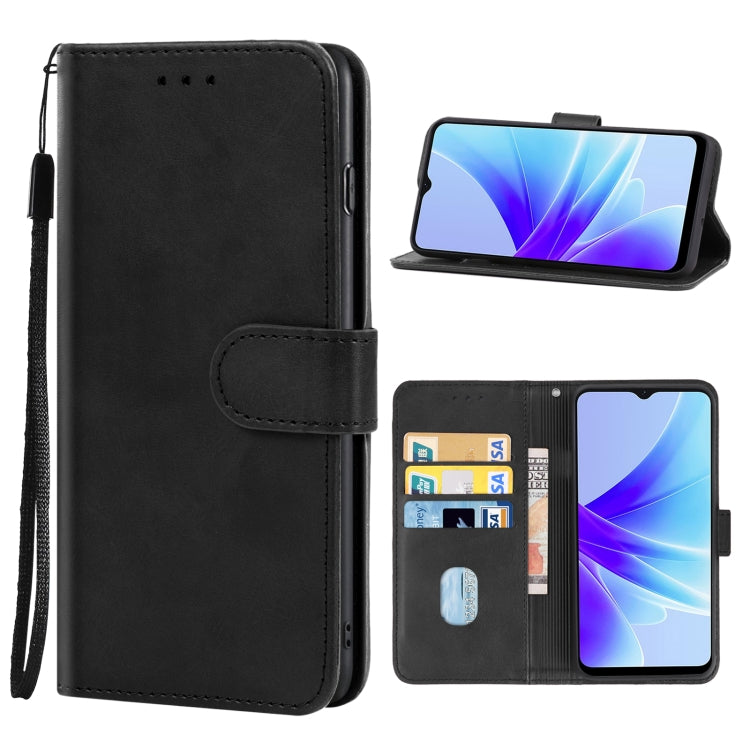 For OPPO A57s Leather Phone Case