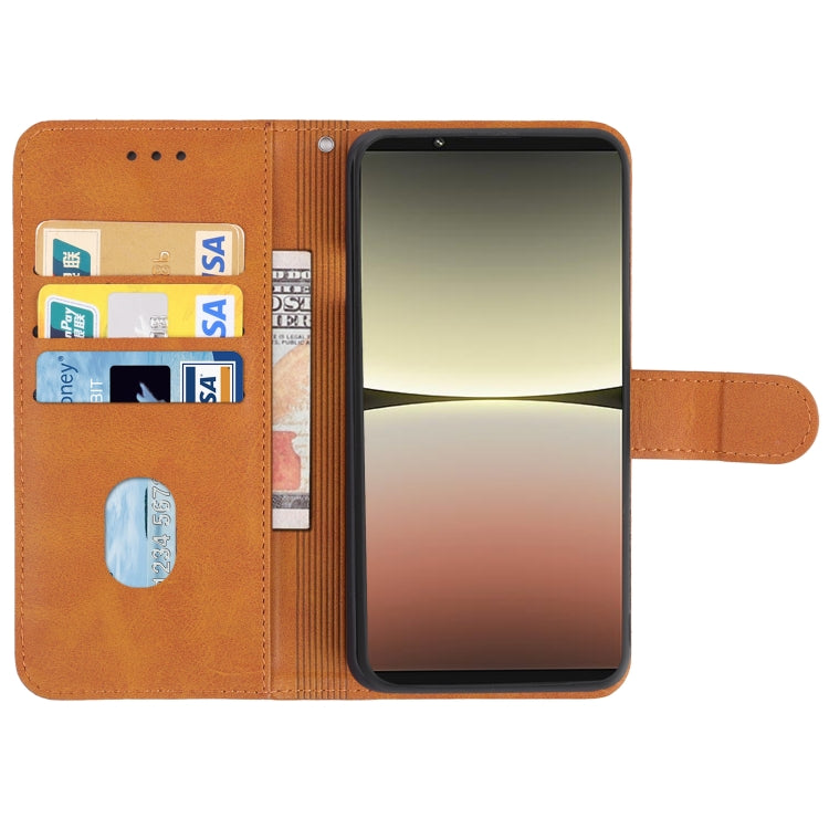 For Sony Xperia 5 IV Leather Phone Case