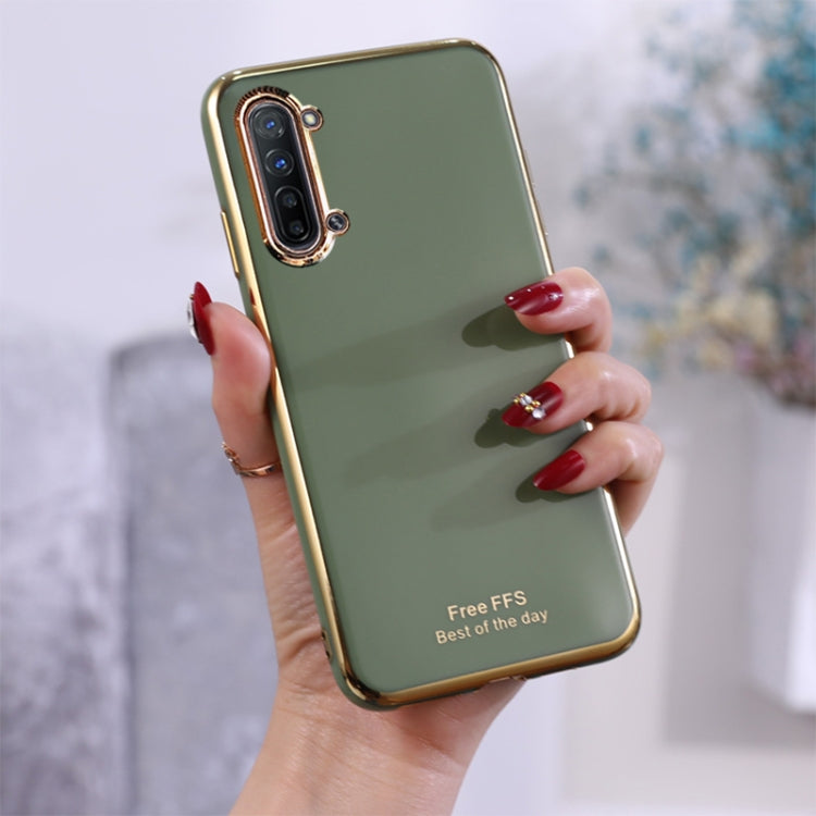 For Oppo Reno3 6D Plating TPU Protective Case