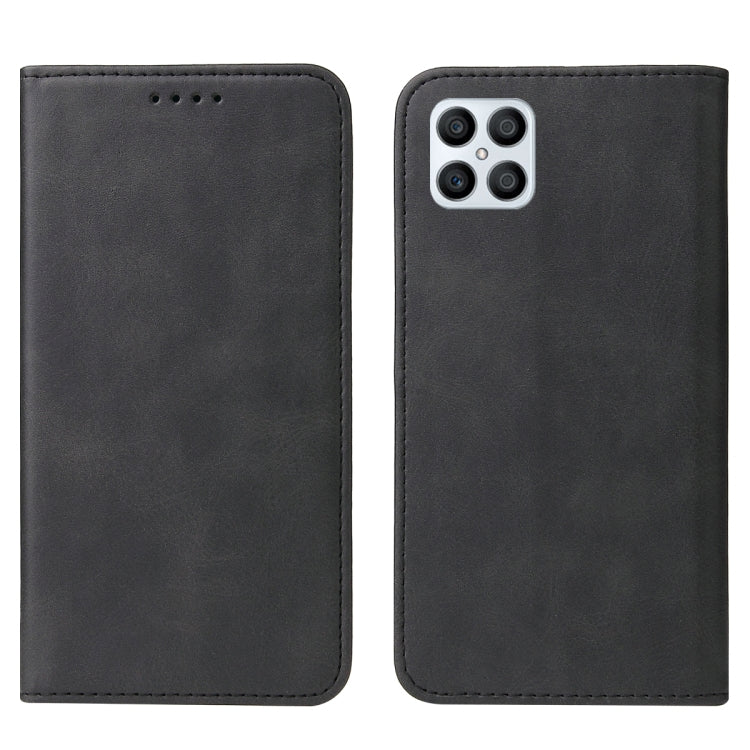 For Honor X8 Magnetic Closure Leather Phone Case