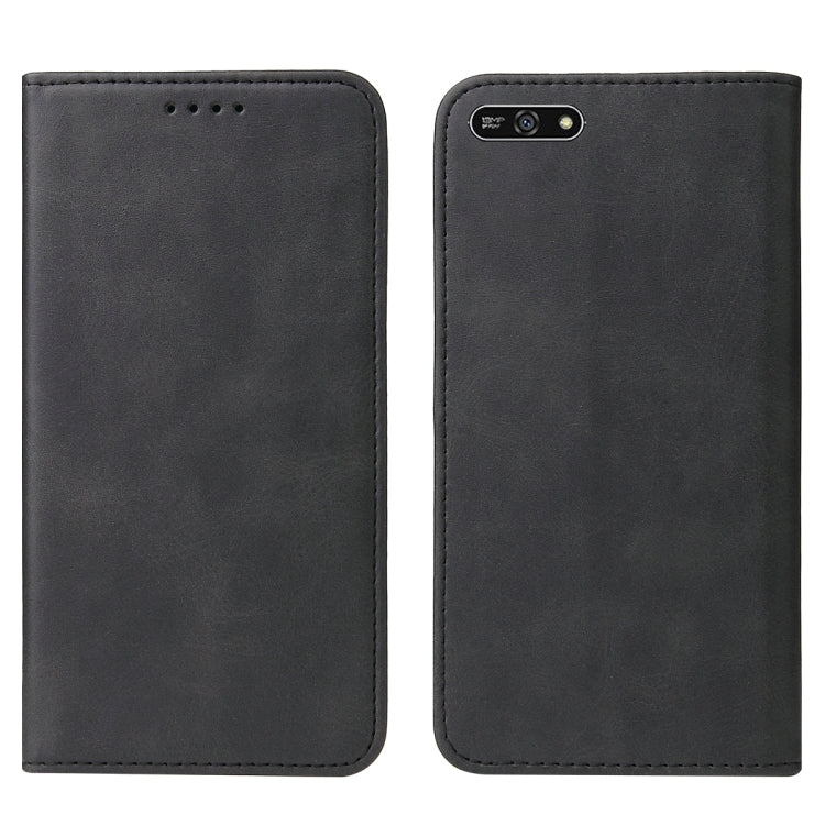 For Honor 7A Pro Magnetic Closure Leather Phone Case