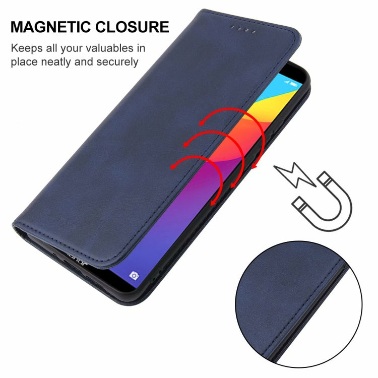 For Honor 7A Pro Magnetic Closure Leather Phone Case