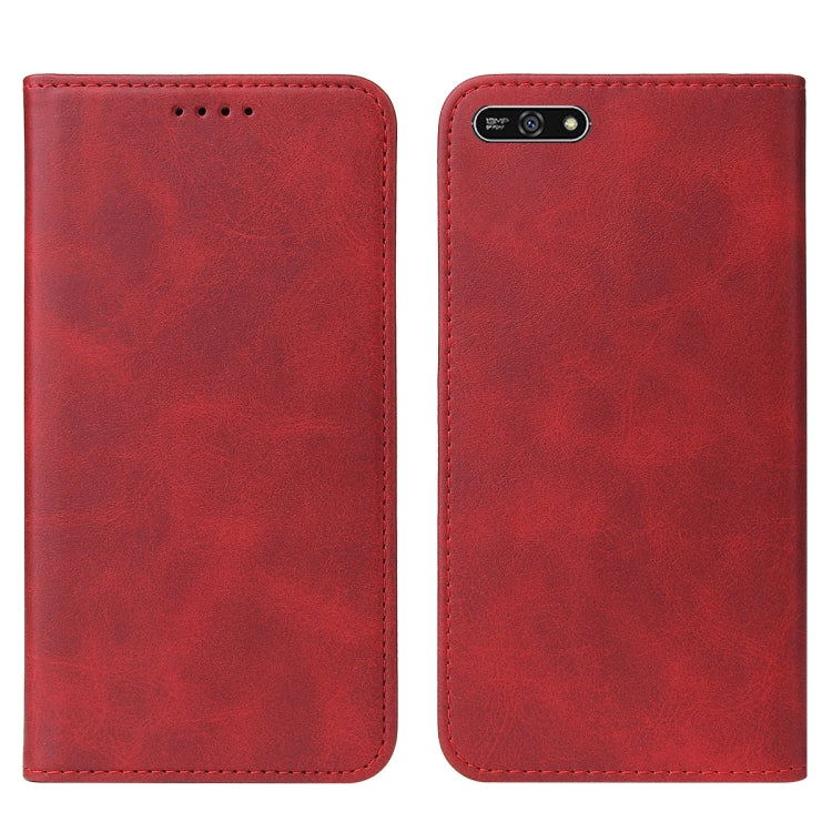 For Honor 7A Pro Magnetic Closure Leather Phone Case