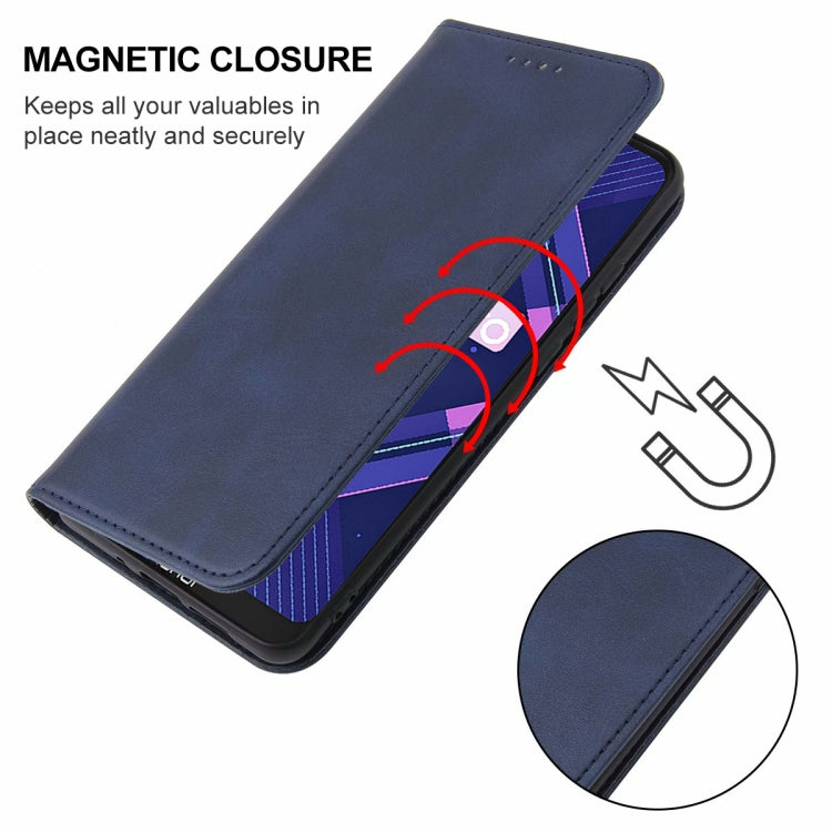 For Honor 8A Pro Magnetic Closure Leather Phone Case