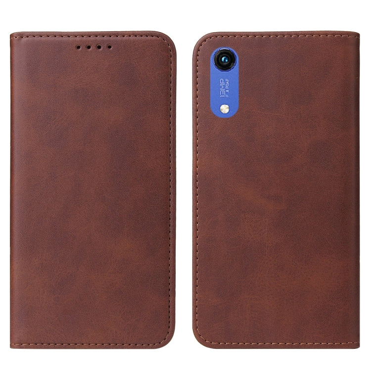 For Honor 8A Pro Magnetic Closure Leather Phone Case
