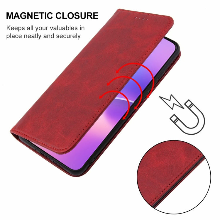 For Honor 30i Magnetic Closure Leather Phone Case