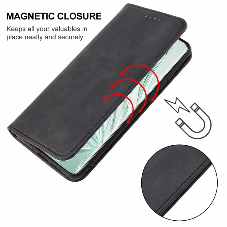 For Honor 70 Magnetic Closure Leather Phone Case
