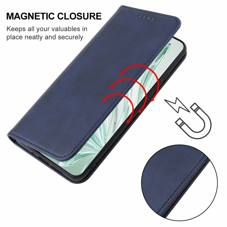 For Honor 70 Magnetic Closure Leather Phone Case