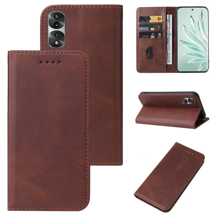 For Honor 70 Pro Magnetic Closure Leather Phone Case