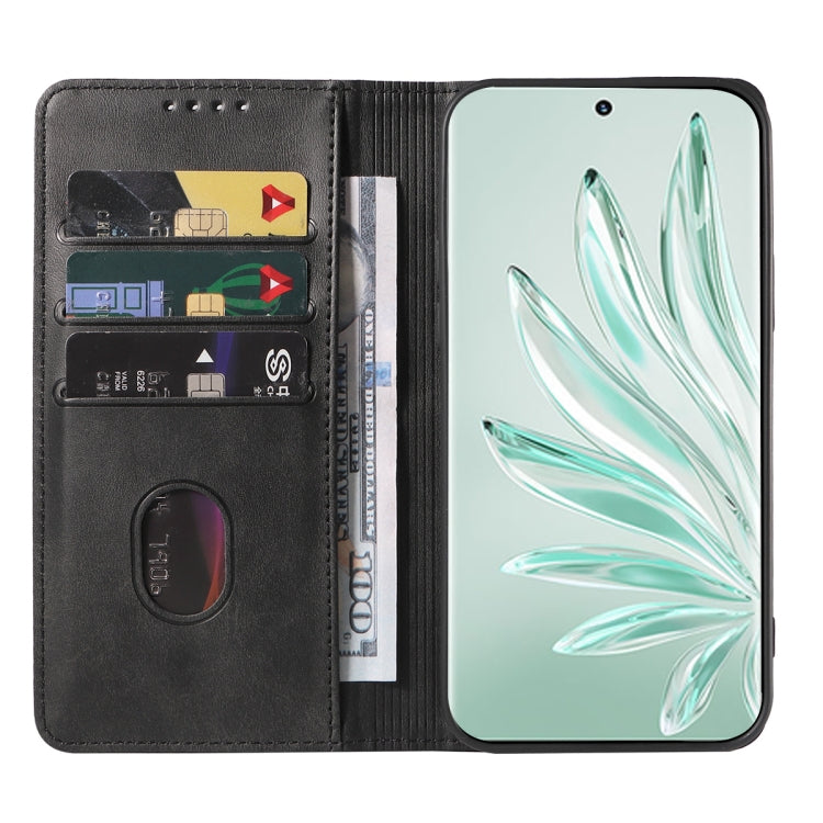 For Honor 70 Pro+ Magnetic Closure Leather Phone Case