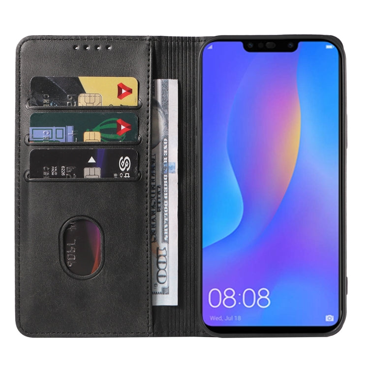 For Huawei Nova 3i Magnetic Closure Leather Phone Case