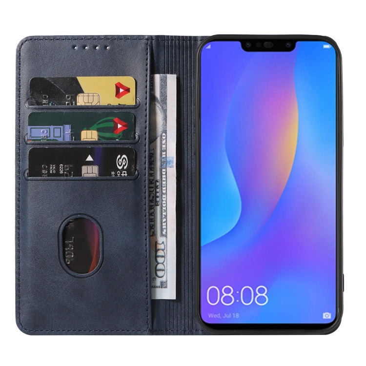 For Huawei Nova 3i Magnetic Closure Leather Phone Case