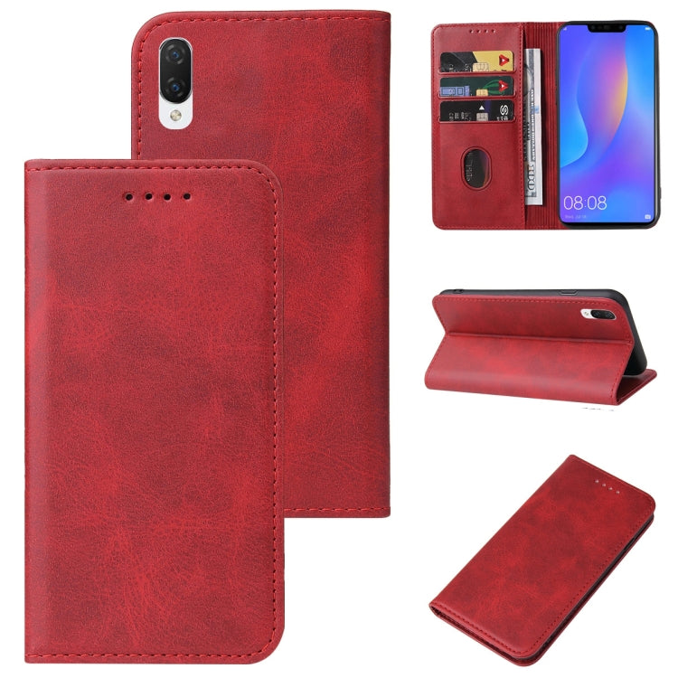 For Huawei Nova 3i Magnetic Closure Leather Phone Case