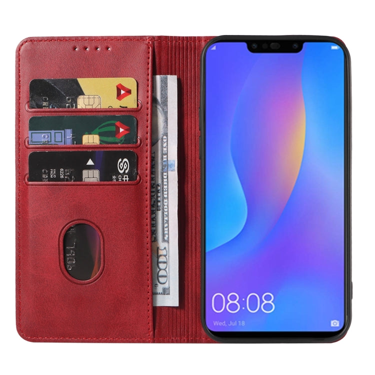 For Huawei Nova 3i Magnetic Closure Leather Phone Case