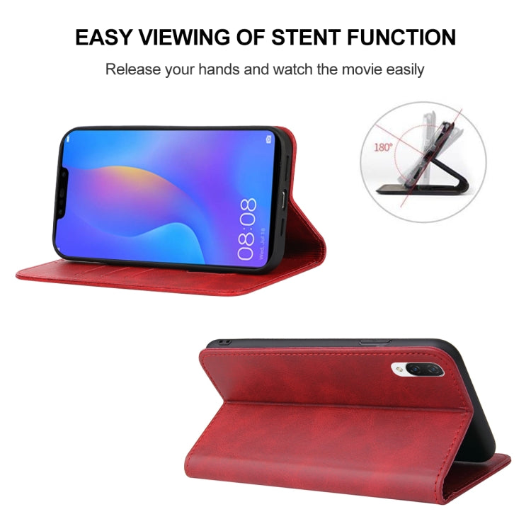 For Huawei Nova 3i Magnetic Closure Leather Phone Case