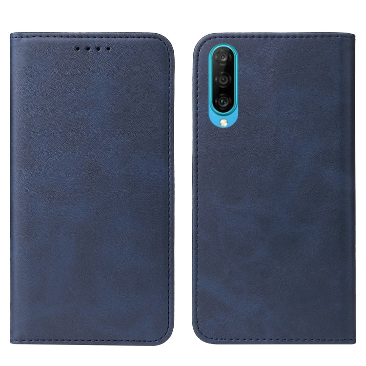 For Huawei Nova 4e Magnetic Closure Leather Phone Case