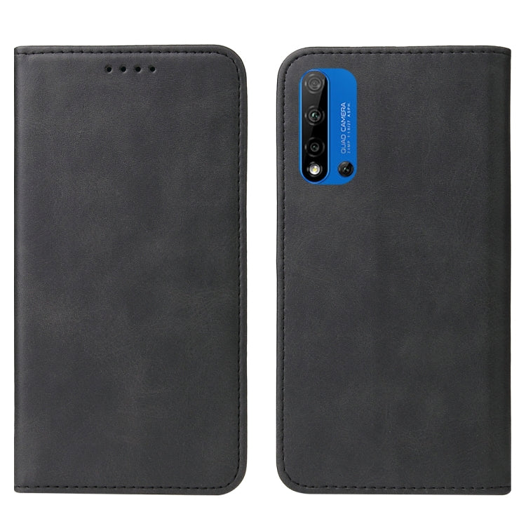 For Huawei Nova 5i Magnetic Closure Leather Phone Case