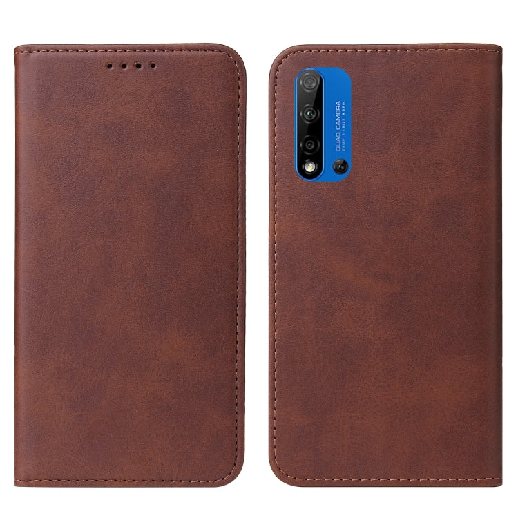 For Huawei Nova 5i Magnetic Closure Leather Phone Case