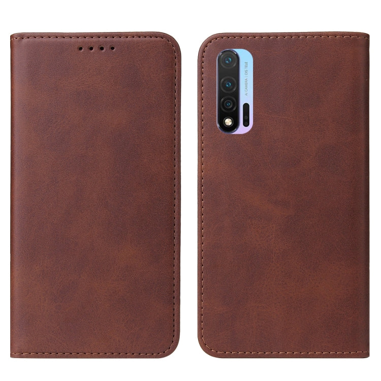 For Huawei Nova 6 5G Magnetic Closure Leather Phone Case