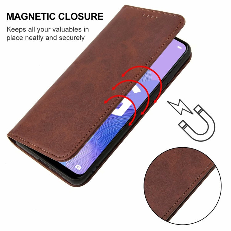 For Huawei Nova 6 5G Magnetic Closure Leather Phone Case