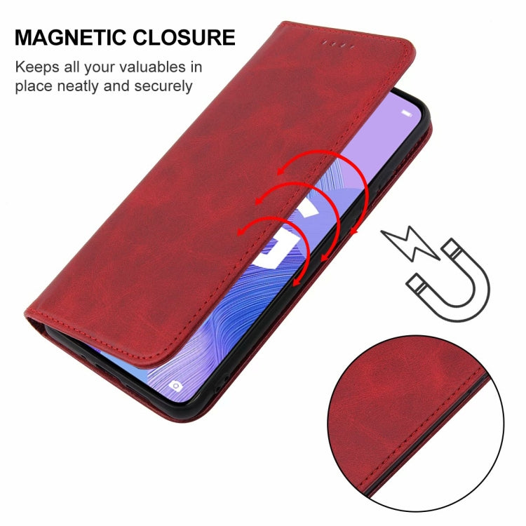 For Huawei Nova 6 5G Magnetic Closure Leather Phone Case