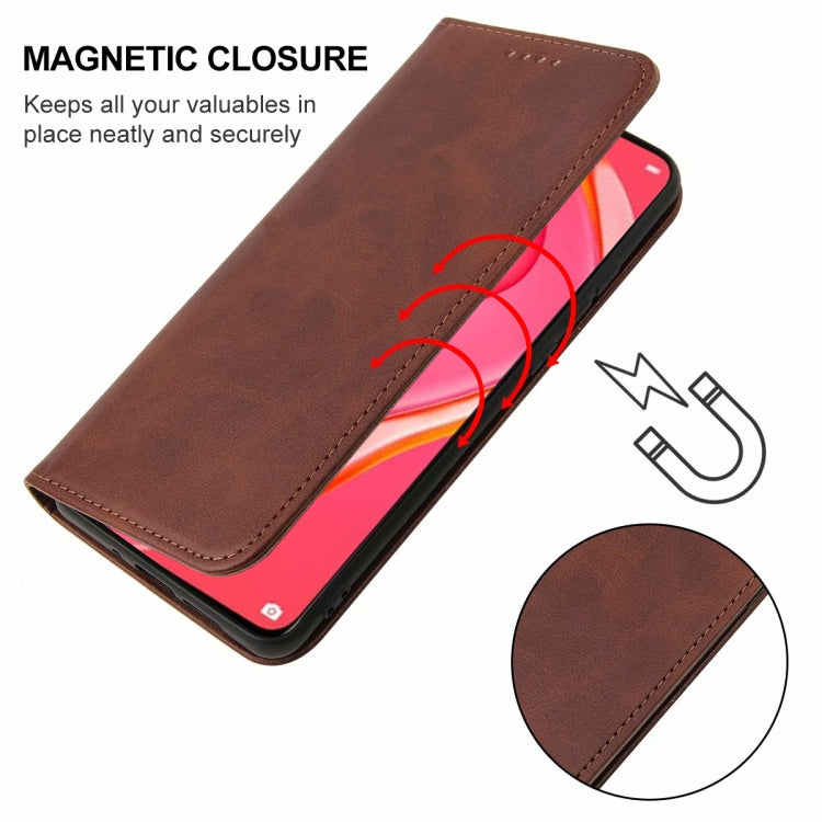 For Huawei Nova 7 SE 5G Youth Magnetic Closure Leather Phone Case