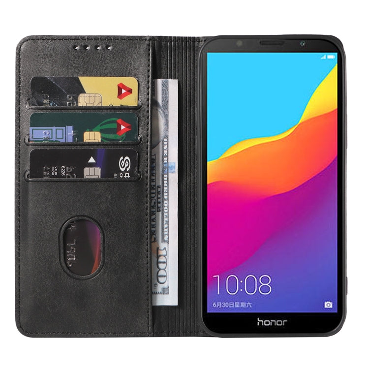 For Huawei Nova 7S Magnetic Closure Leather Phone Case