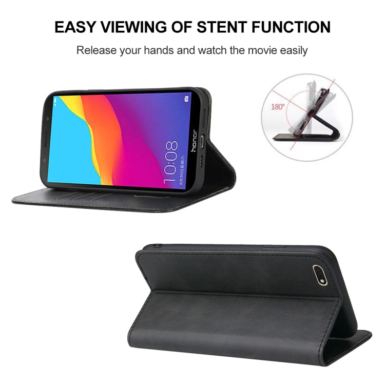 For Huawei Nova 7S Magnetic Closure Leather Phone Case