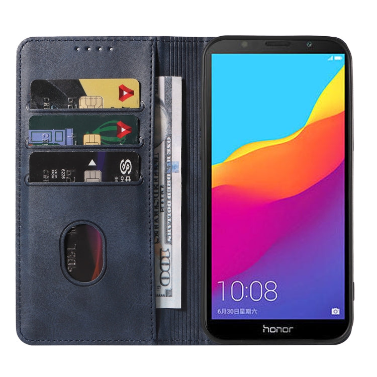 For Huawei Nova 7S Magnetic Closure Leather Phone Case
