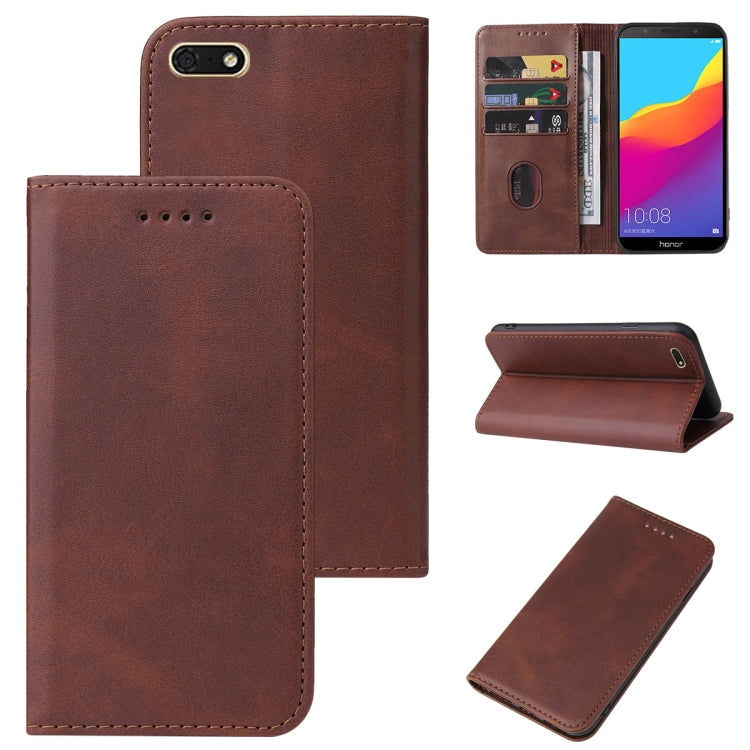 For Huawei Nova 7S Magnetic Closure Leather Phone Case