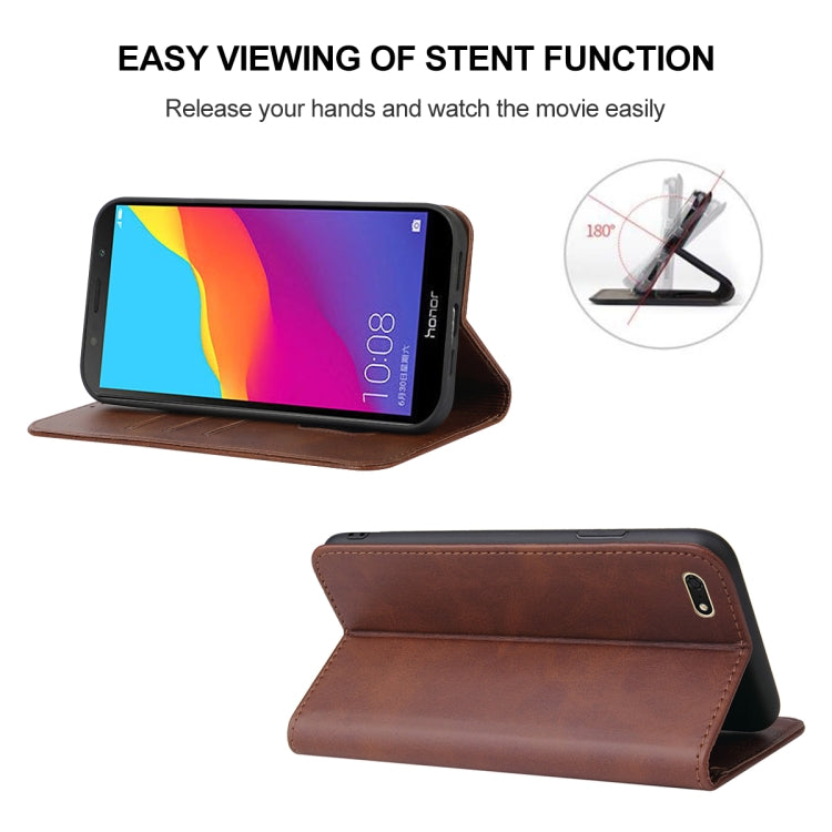For Huawei Nova 7S Magnetic Closure Leather Phone Case