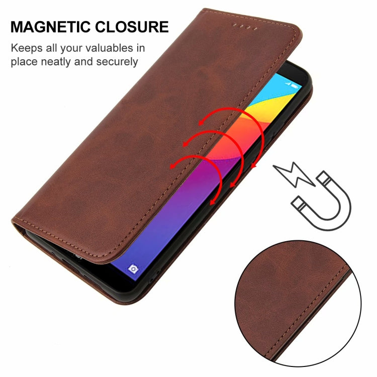 For Huawei Nova 7S Magnetic Closure Leather Phone Case