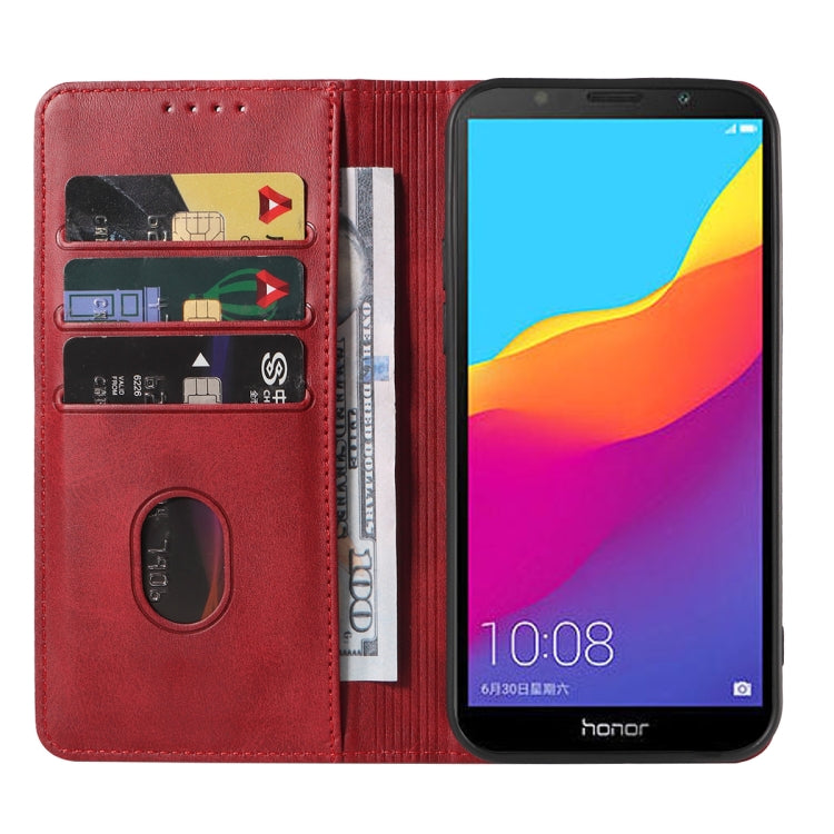 For Huawei Nova 7S Magnetic Closure Leather Phone Case