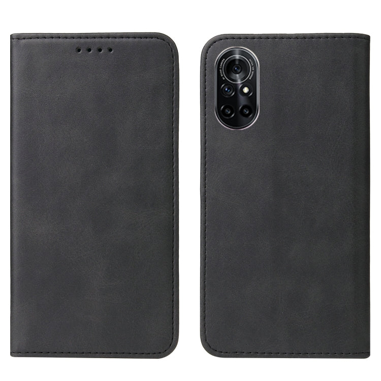 For Huawei Nova 8 Magnetic Closure Leather Phone Case