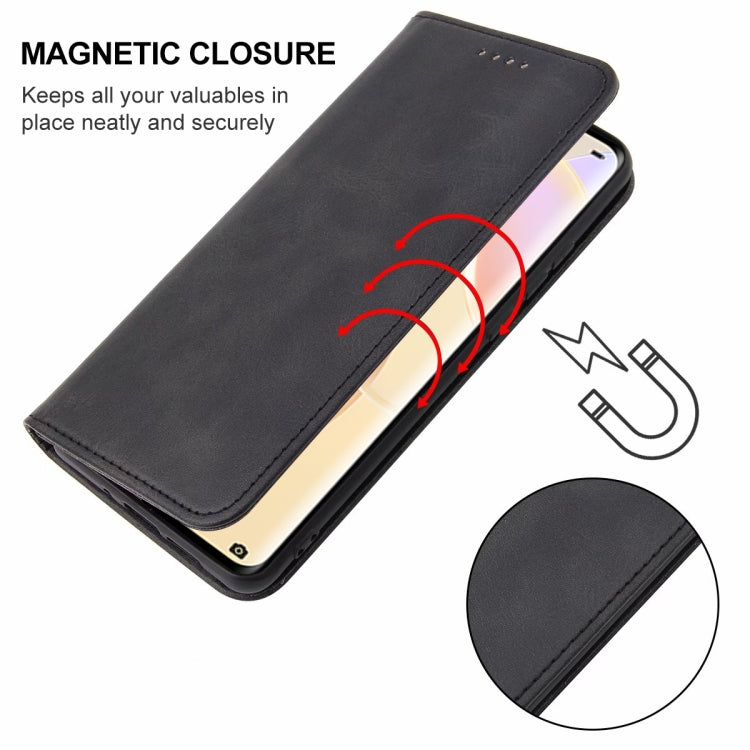 For Huawei Nova 8 Magnetic Closure Leather Phone Case