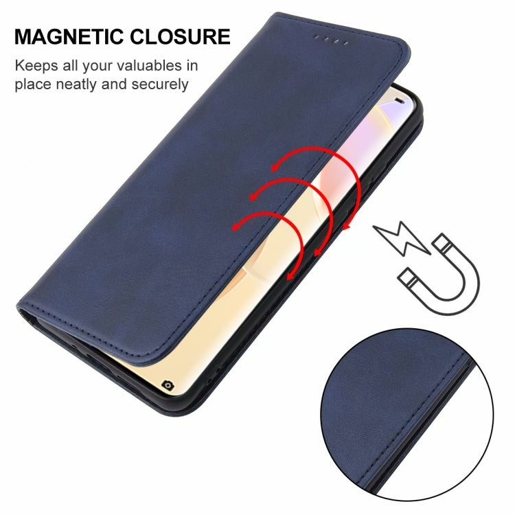 For Huawei Nova 8 Magnetic Closure Leather Phone Case