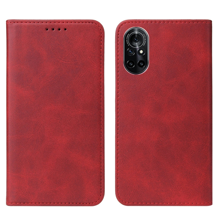 For Huawei Nova 8 Magnetic Closure Leather Phone Case